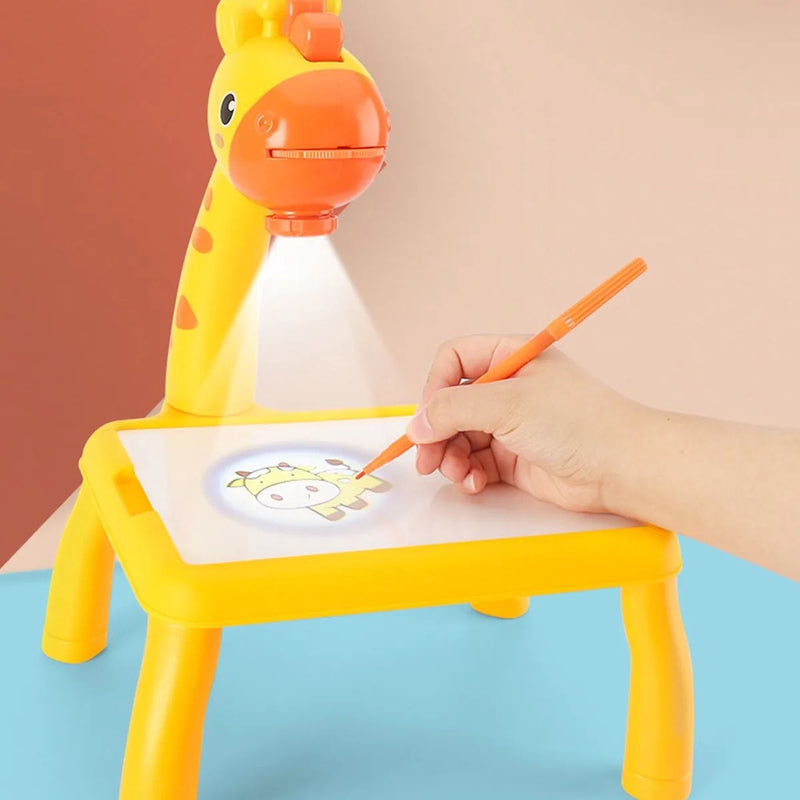 🌟 Mesa de Dibujo con Proyector para Niños - ¡Diversión y Creatividad Sin Límites! 🌟